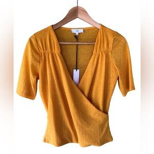 NWT NSR Mustard Yellow Top